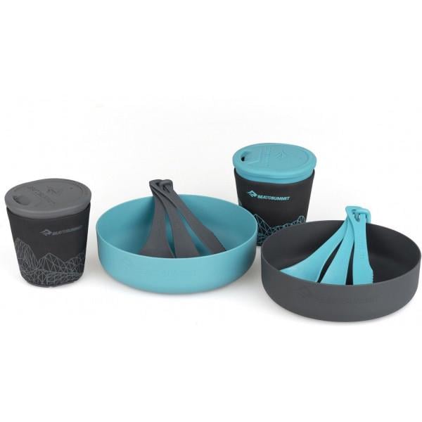 Набор посуды Sea To Summit DeltaLight Camp Set 2,2 Pacific Blue/Grey (1033-STS ADLTSET2.2)