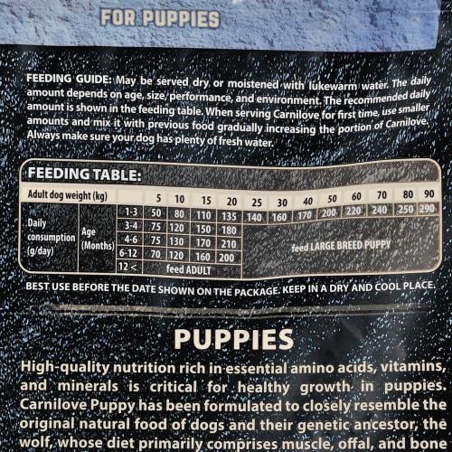 Корм сухой для щенков всех пород Carnilove Salmon&Turkey 1,5 кг - фото 6