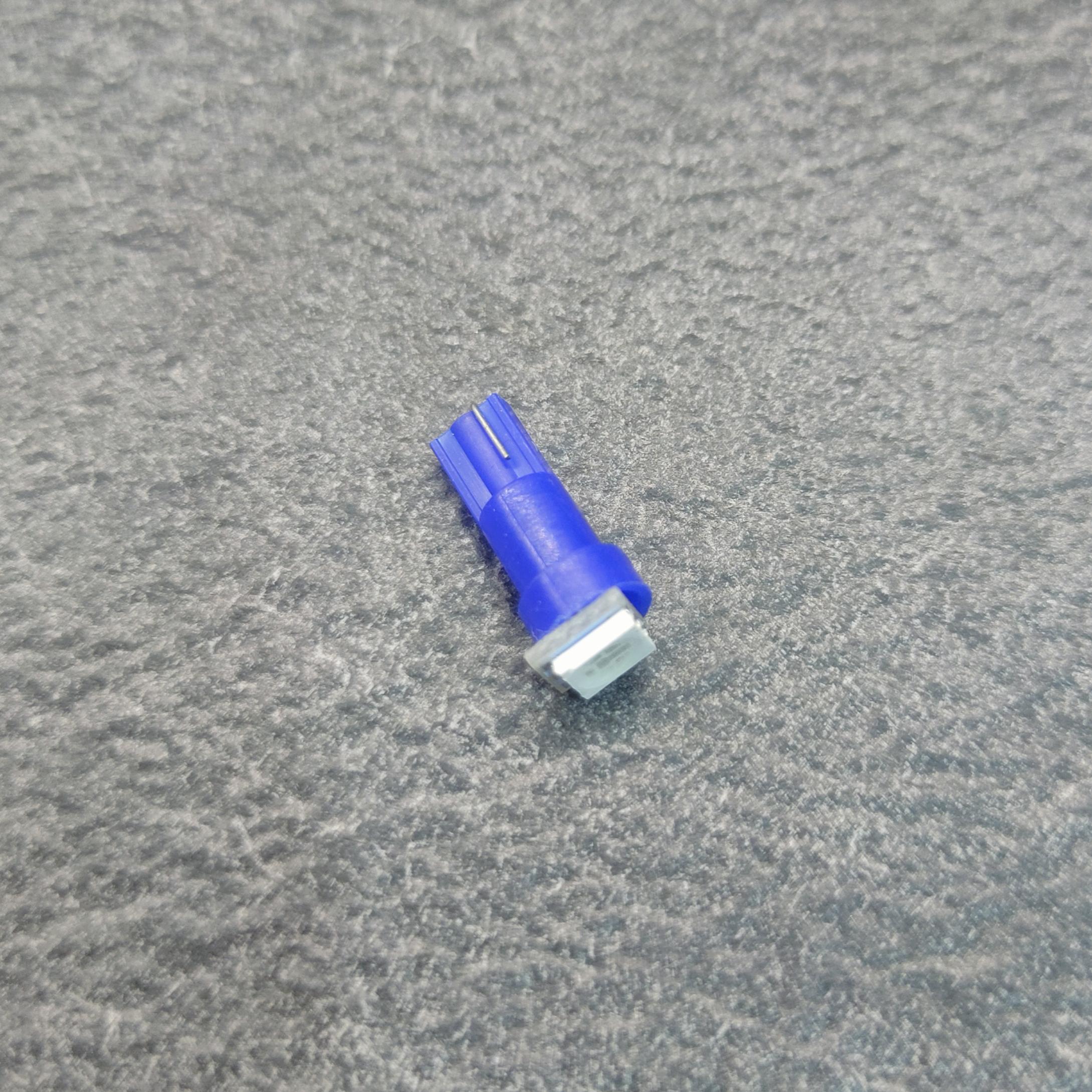 Автолампа T5 W1,2W 1SMD 5050 LED Синий (530STORE3)