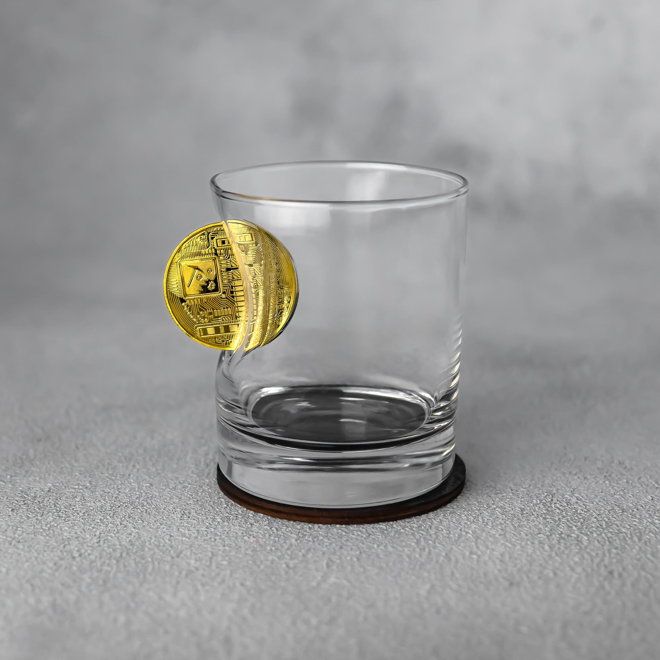 Набор на 2 стакана с биткоинами (24904918) - фото 5 Набор на 2 стакана с биткоинами (24904918) - фото 5