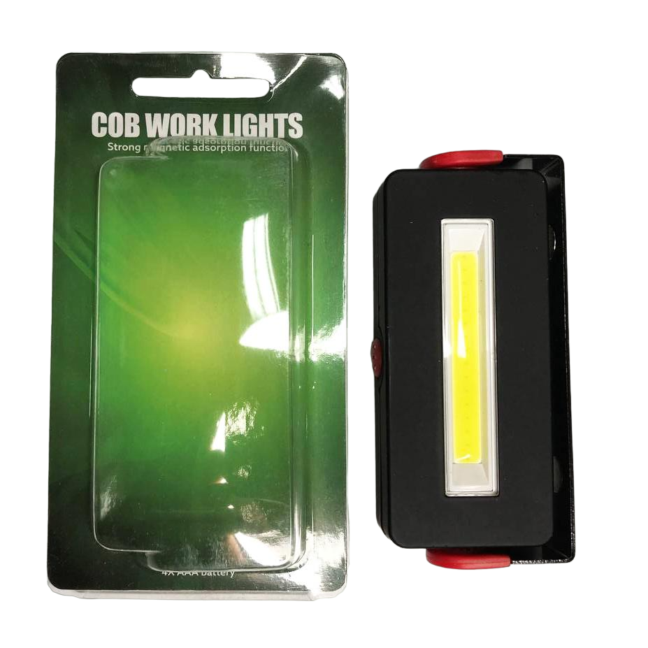 Фонарь-прожектор мини COB с магнитом camping (ws35231)