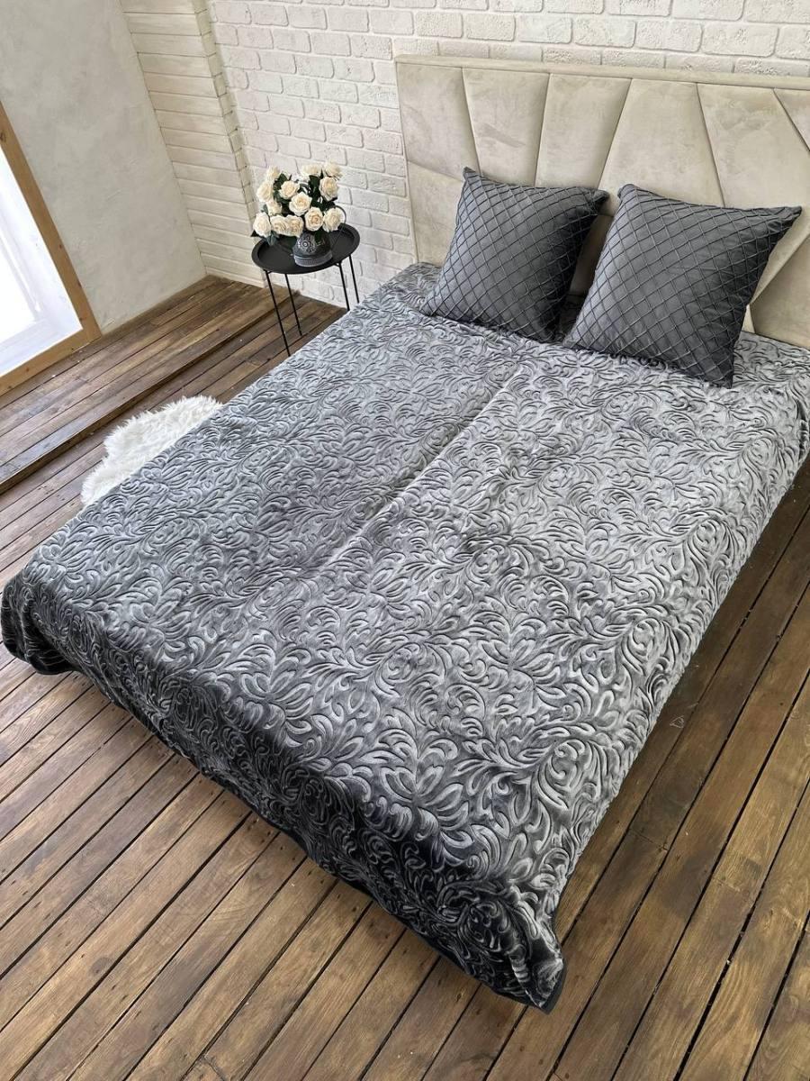 Плед м'який 210х230 см (Д-plush-pled-004) - фото 3