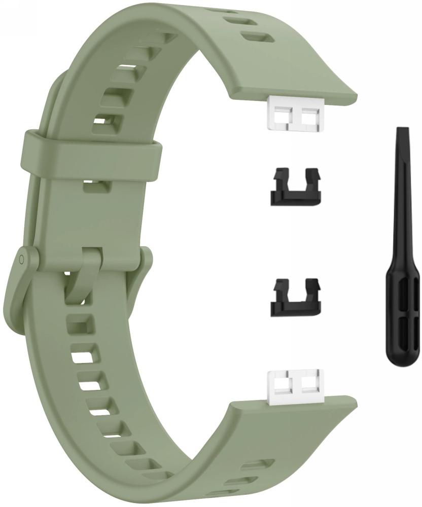 Ремешок Jsota для Huawei Watch Fit Green (18586) - фото 3