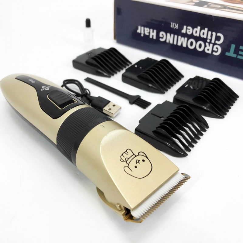 Машинка для стрижки тварин Puppy 7461 набір Gold (tf7461) - фото 10