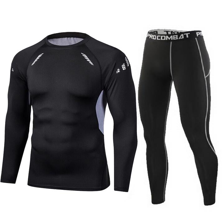 Термобілизна дитяча FENTA Thermal Underwear Reflective Ventilation 115-125 см Black/Gray (3103)