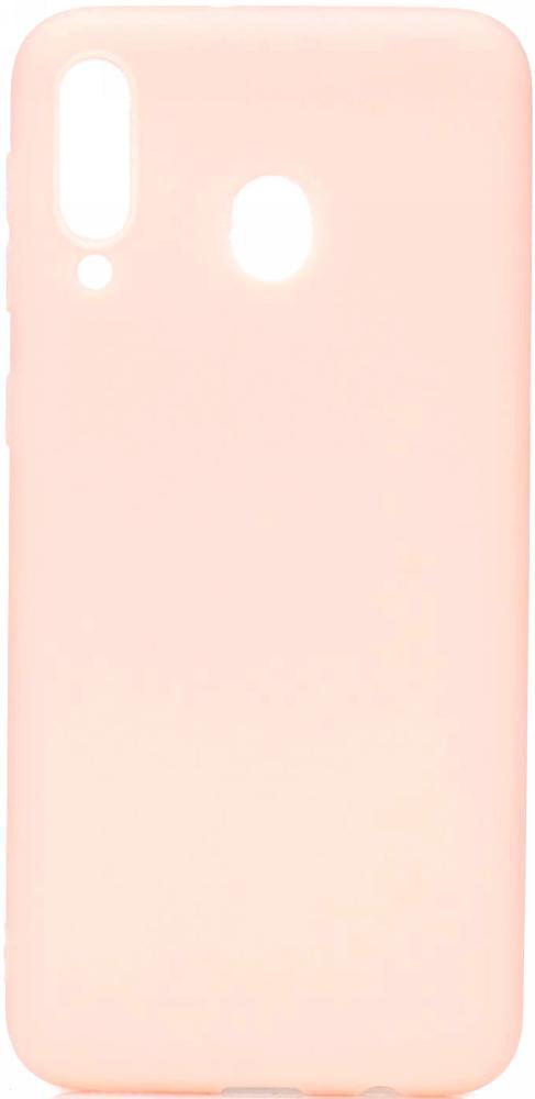 Матовый чехол для Samsung Galaxy M30 M305 (силиконовая накладка) Pink (09740-31) Матовый чехол для Samsung Galaxy M30 M305 (силиконовая накладка) Pink (09740-31)