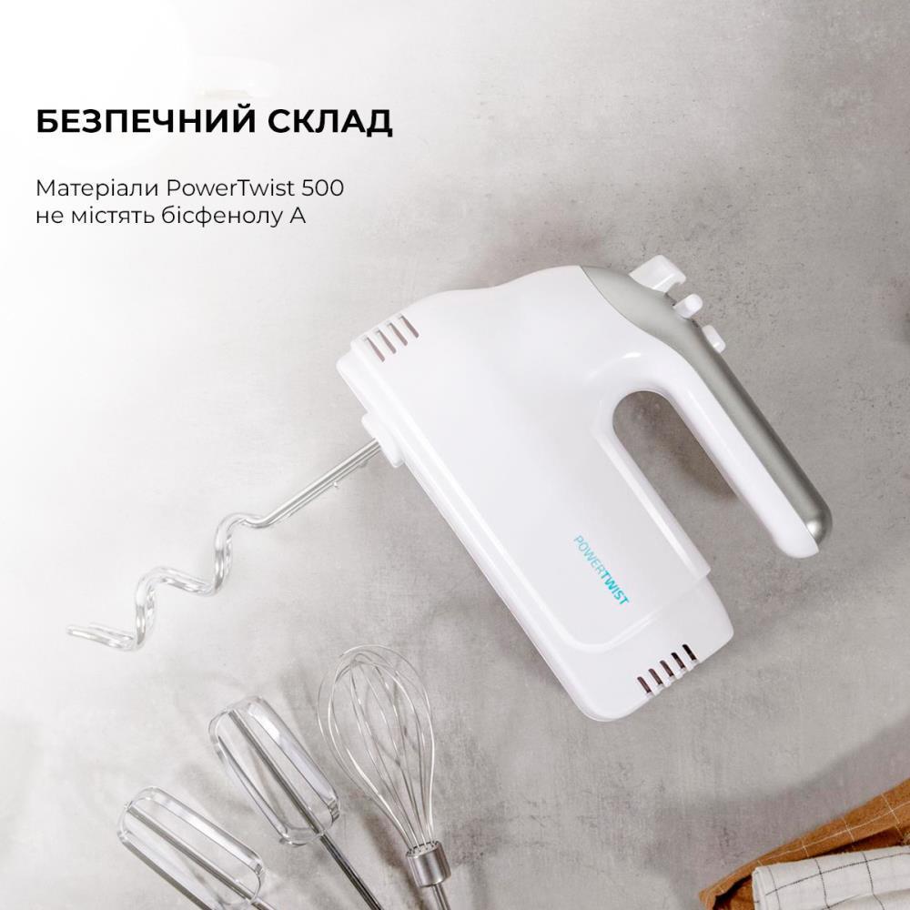 Миксер CECOTEC PowerTwist 500 White - фото 7
