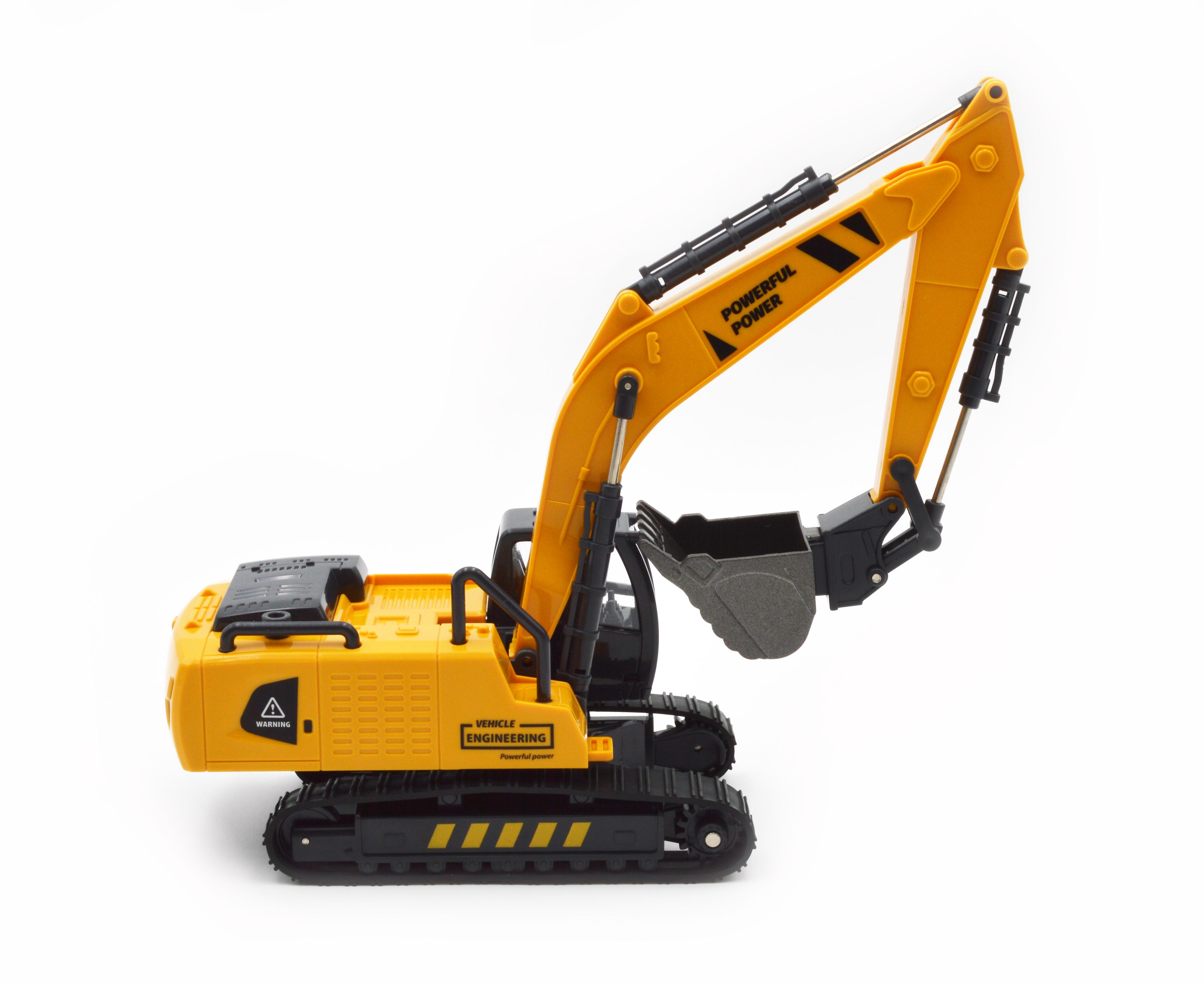 Модель гусеничный экскаватор CLM 23A металлический ковш - фото 5