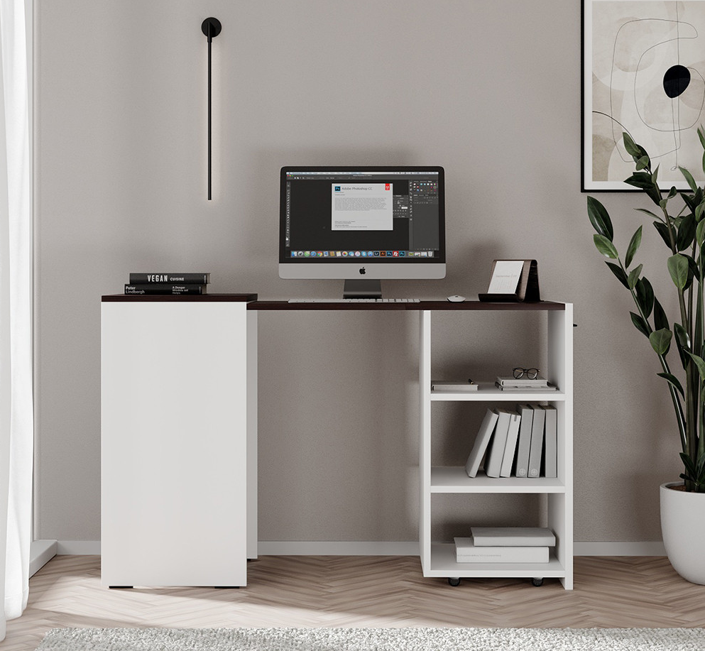 Тумба-трансформер Art in Нead Dolli ЛДСП Венге/Білий діамант (TB27010500000) - фото 3 Тумба-трансформер Art in Нead Dolli ЛДСП Венге/Білий діамант (TB27010500000) - фото 3