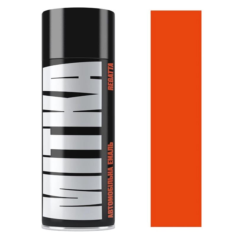 Емаль автомобільна MITKA аерозоль 400 мл 1025 Помаранчева глянцева - фото 1 Емаль автомобільна MITKA аерозоль 400 мл 1025 Помаранчева глянцева - фото 1