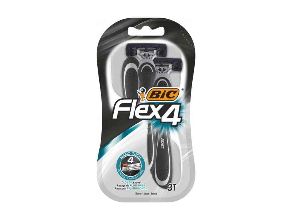 Бритва BIC Flex 4 3 шт. (386107)
