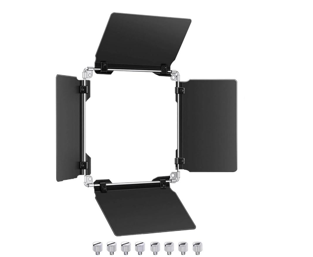 Шторки Barndoor для LED панелі Neewer 480 металеві 11,5х17,5 см