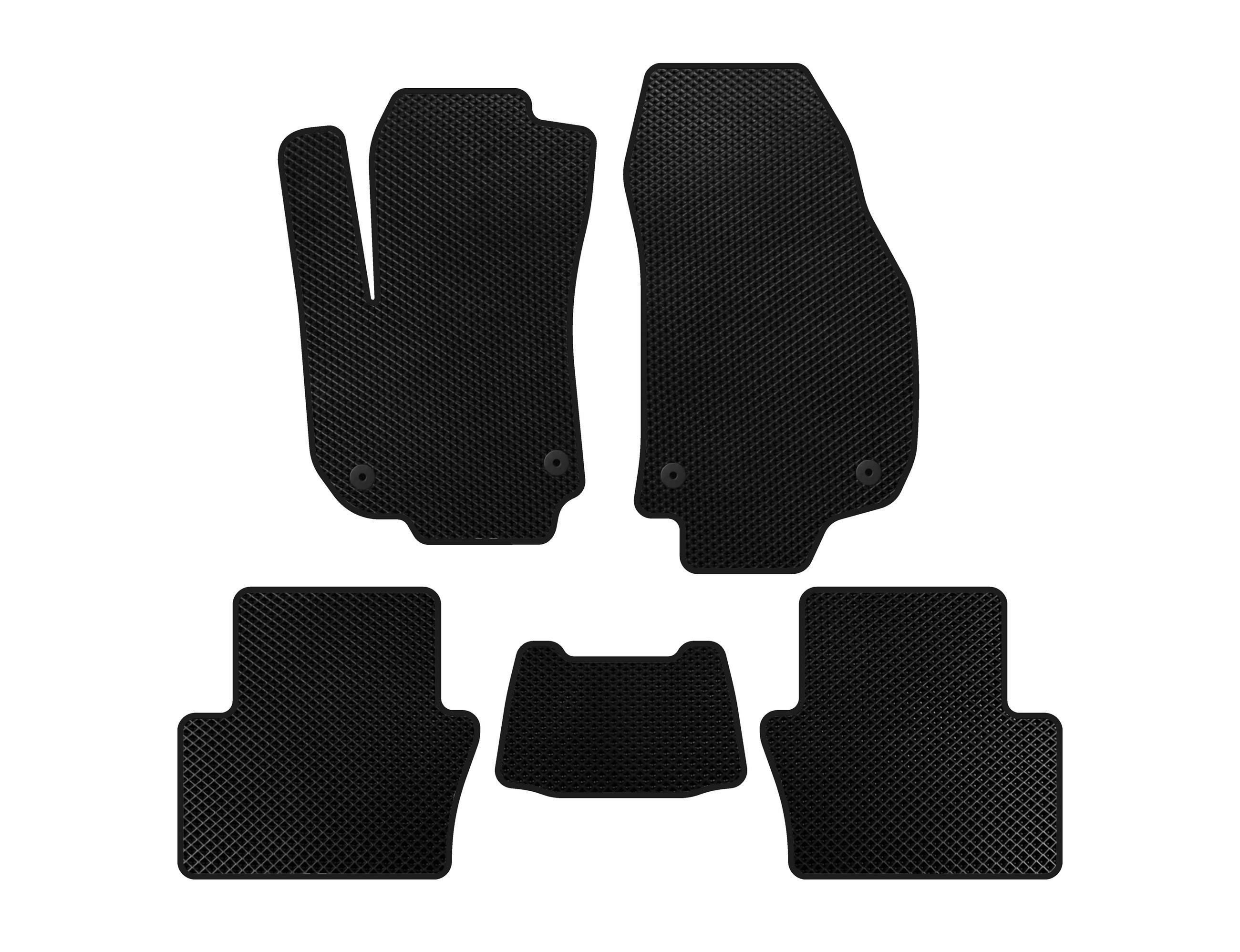Коврики EVA Digital Designs для Opel Zafira B 2005-2011 гг. Черный (133539)