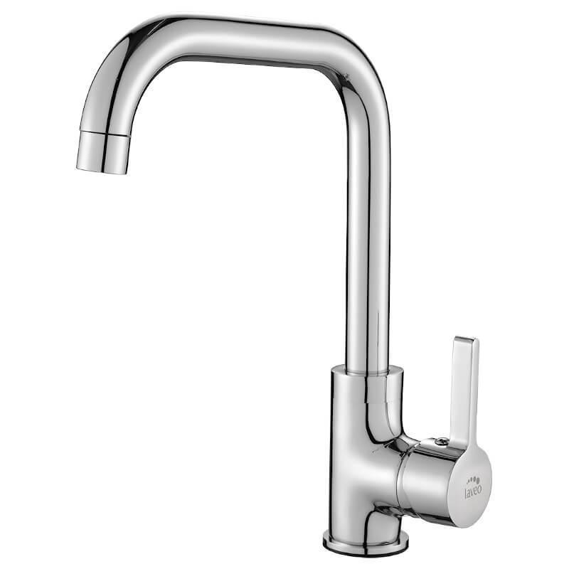 Смеситель Laveo LENA для мойки с изливом L Хром (BKU_065D) Смеситель Laveo LENA для мойки с изливом L Хром (BKU_065D)