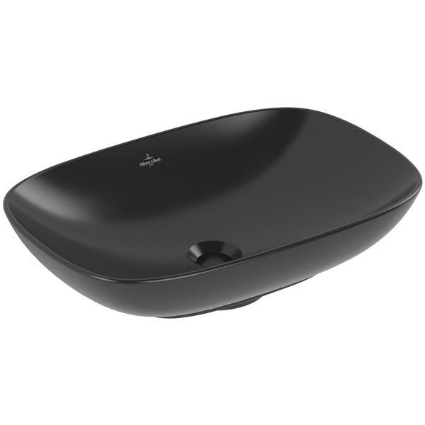 Умывальник накладной Villeroy & Boch Loop&Friends 4A4901S5 560x380x120 мм Черный (163442)