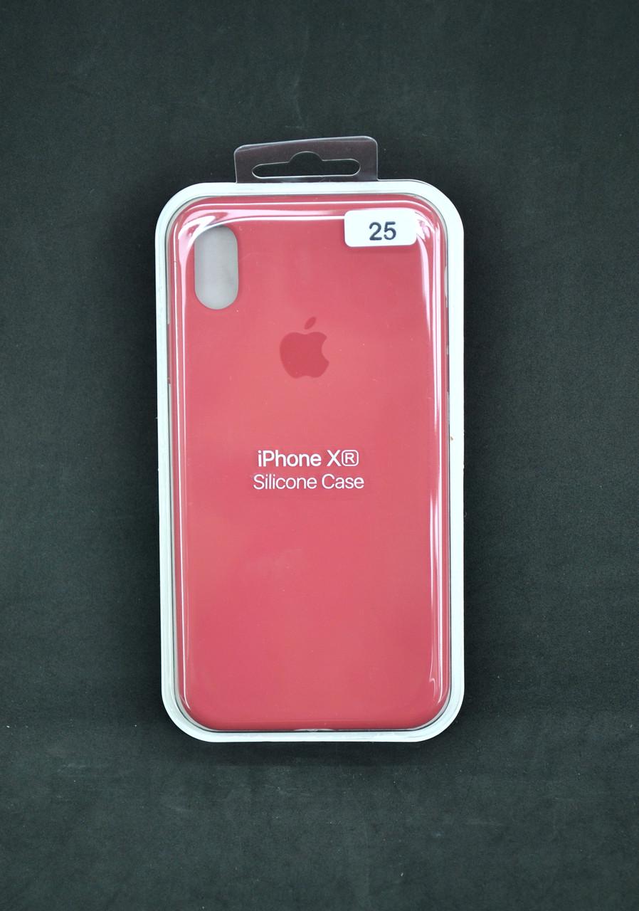 Чехол для телефона iPhone XR Silicone Case FULL №25 camelia