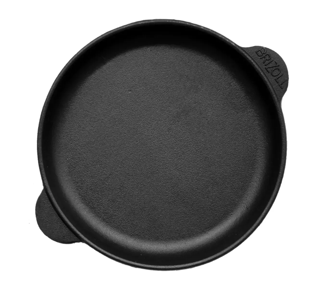 Сковорода чугунная Brizoll 180х25 мм Черный (H1825)
