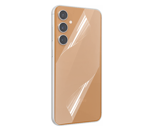 Противоударная гидрогелевая пленка Hydrogel Film для Samsung Galaxy S23 FE на заднюю панель, Transparent