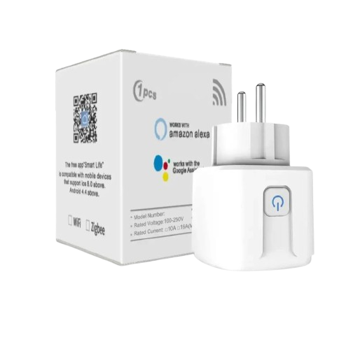 Розумна розетка із Wi-Fi та Bluetooth 20А таймером та моніторингом розходу енергії (25663037)