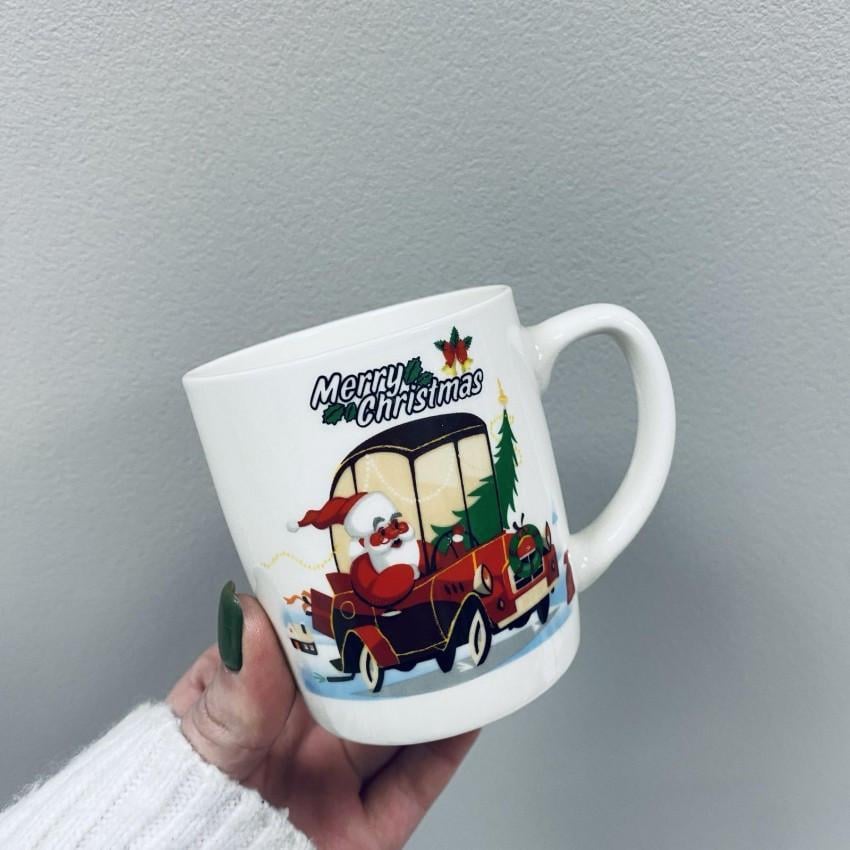 Чашка з ложкою Olens O8030-289/2 Новорічне асорті порцеляна 200 мл (2422776070) - фото 3 Чашка з ложкою Olens O8030-289/2 Новорічне асорті порцеляна 200 мл (2422776070) - фото 3