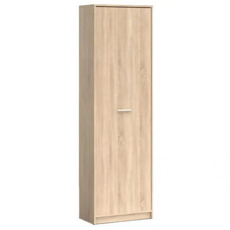 Шкаф-пенал для кабинета закрытый Гербор Непо REG1D 60х34х197 см Дуб сонома (23252235)