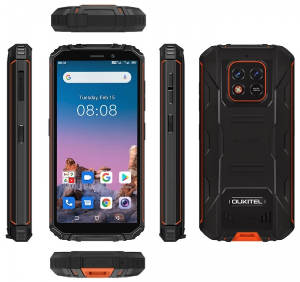 Смартфон Oukitel WP18 4/32 Gb Orange - фото 2