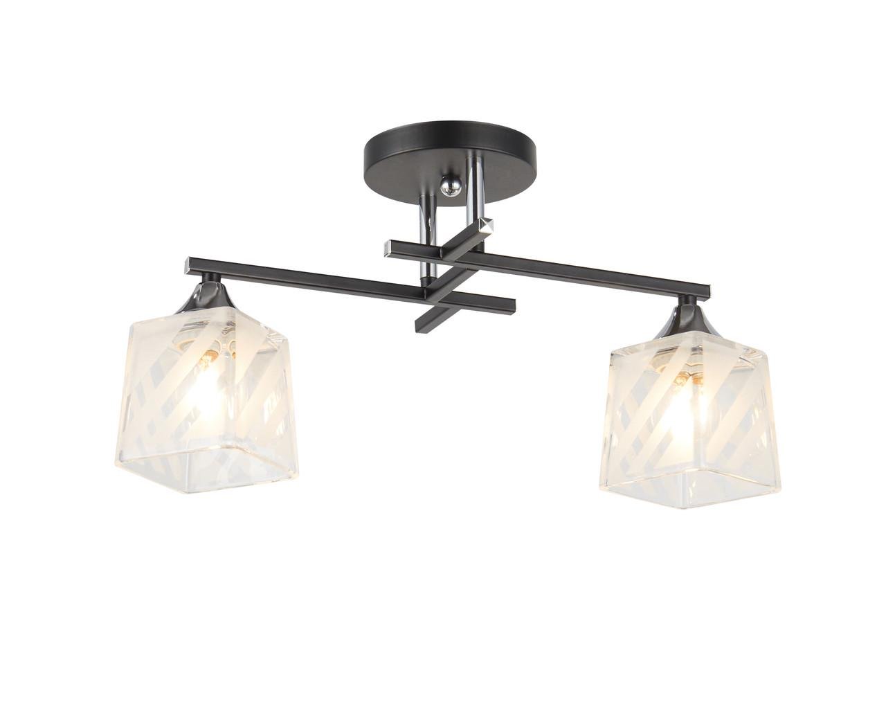 Люстра стельова Sirius на 2 плафони (196307/2)