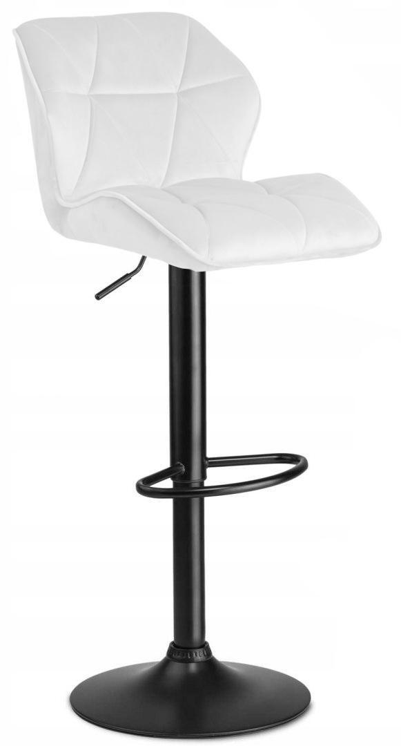 Барный стул Just Sit Sevilla эко кожа Белый/Черный
