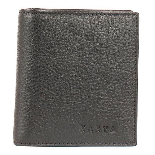 Портмоне мужское из натуральной кожи Karya 0953-45 Черный (2409844290)