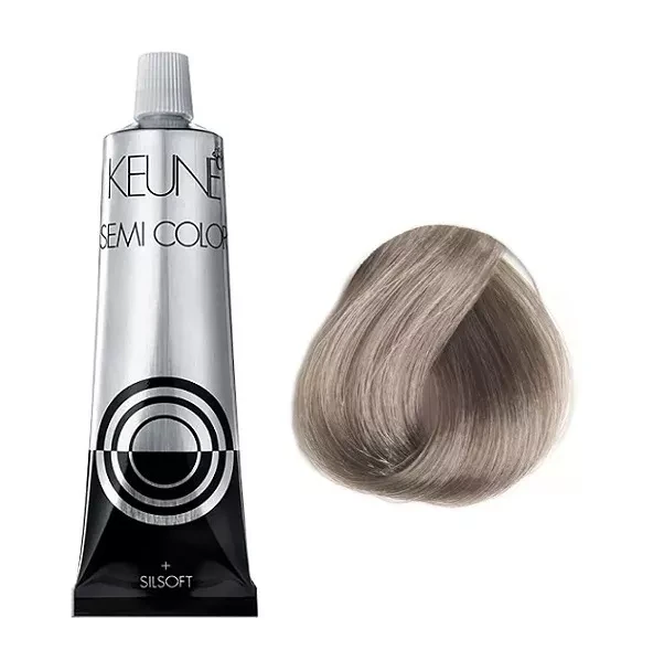 Краска тонирующая безаммиачная для волос Keune Semi Color 9.1 Very Light Ash Blonde 60 мл
