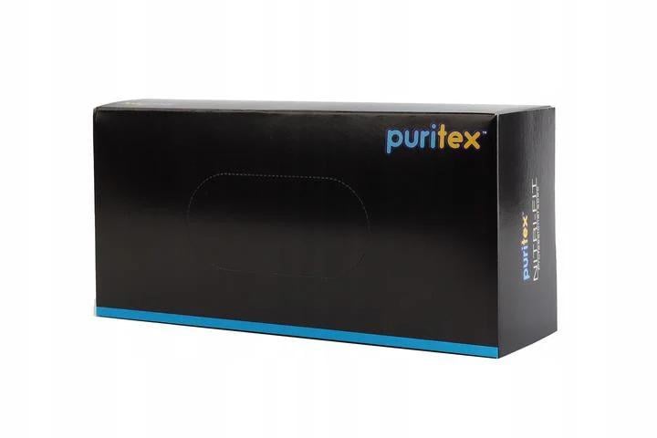 Рукавички нітрилові Puritex XS 4,5 г Чорний (17708883)