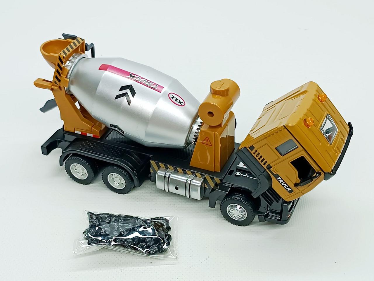 Масштабка модель-машинка Автопром Бетономішалка 30 см (1210-71E)