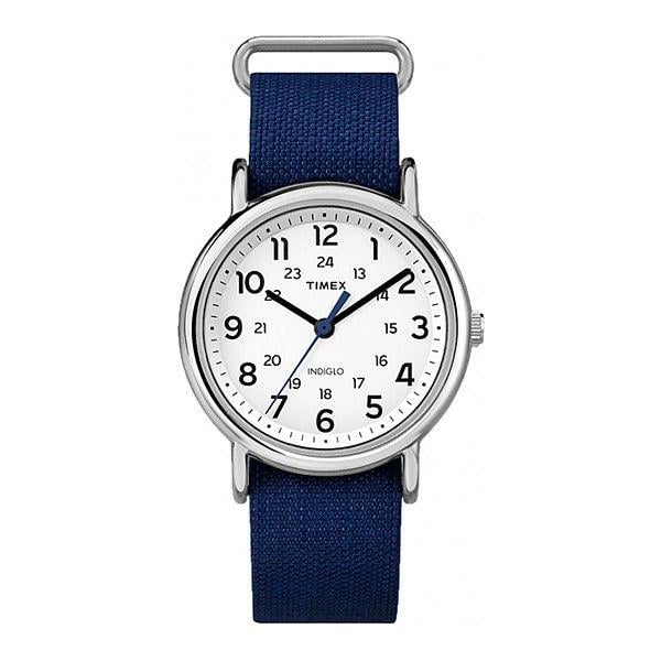 Наручные часы мужские Timex Weekender кварцевые Silver (Tx2p65800)