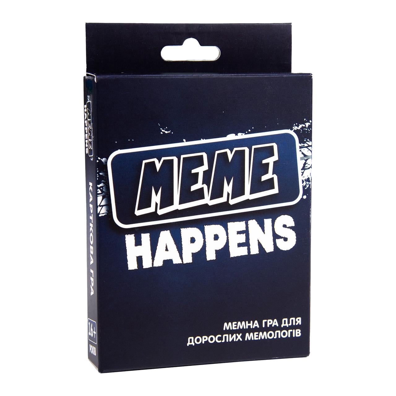 Настільна гра Strateg "Meme Happens" (295) Настільна гра Strateg "Meme Happens" (295)