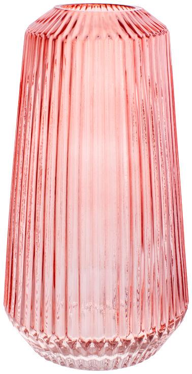 Ваза для цветов стеклянная Ariadne Peach Blossom 15x30 см Нежный персиковый