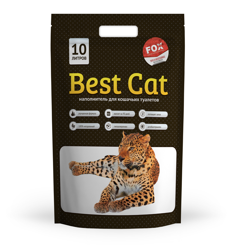 Наполнитель силикагелевый Best Cat 10 л White Наполнитель силикагелевый Best Cat 10 л White