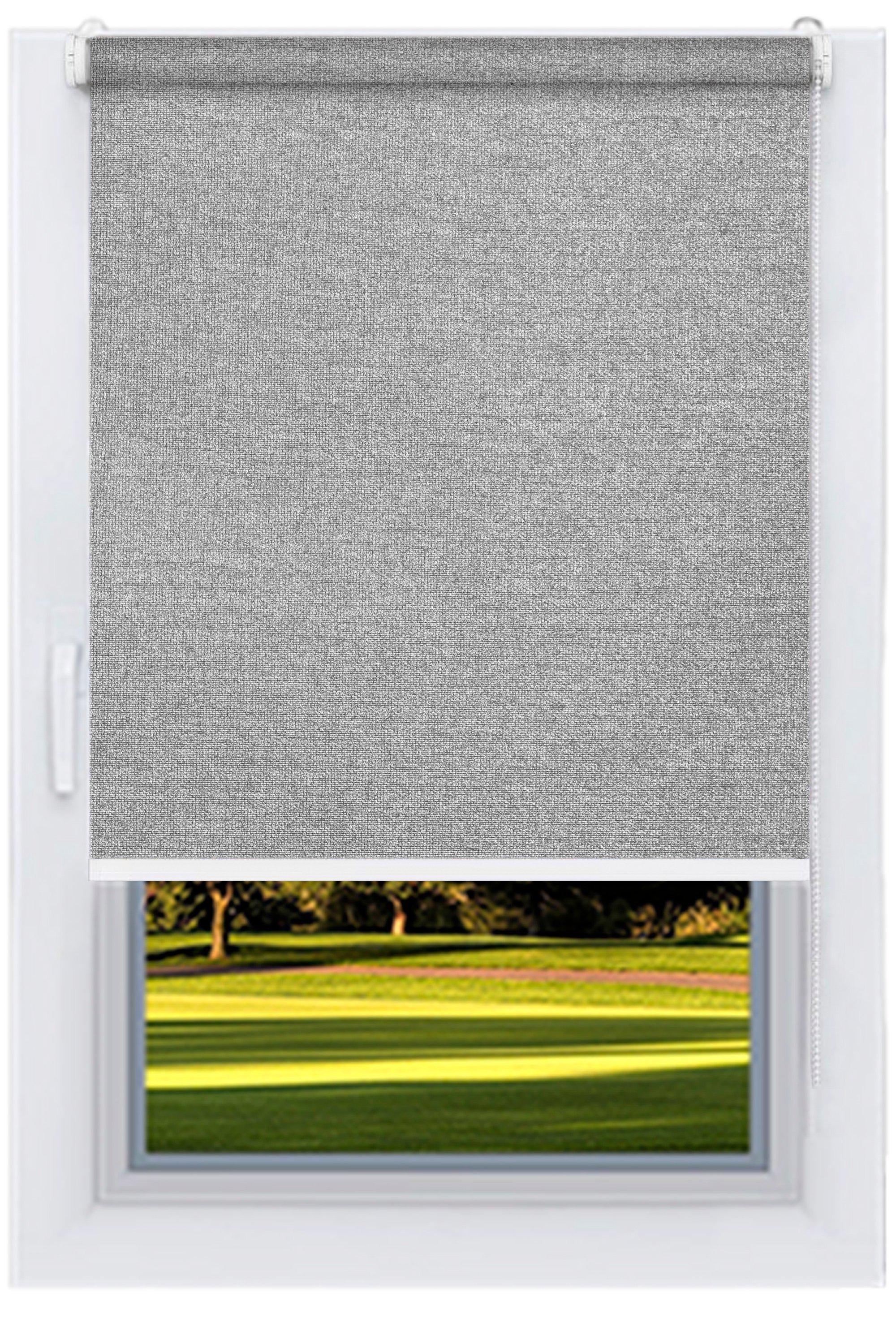 Ролета тканевая Decolux 137,5х200 см Luminis Металлик