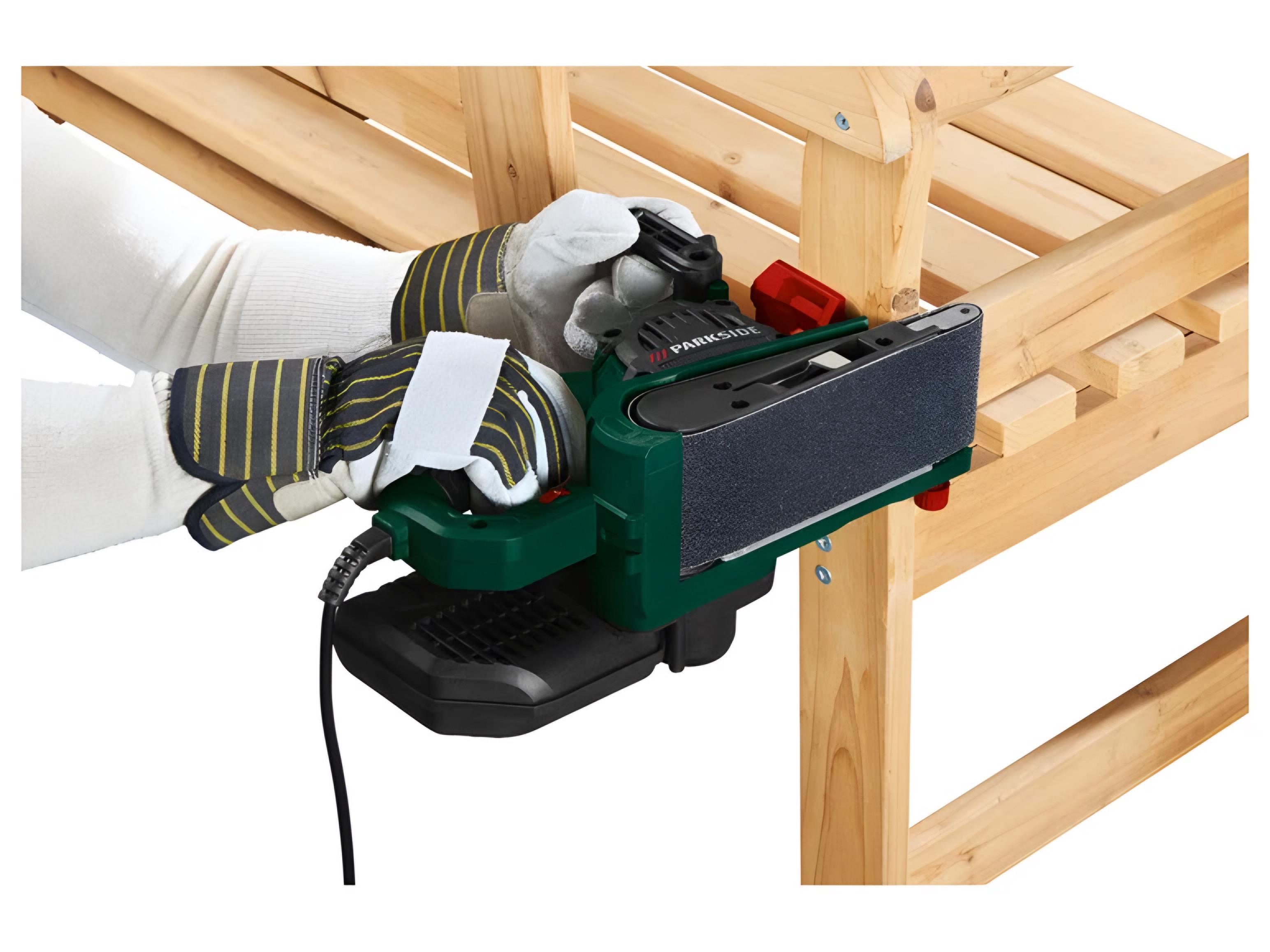 Ленточная шлифовальная машина Parkside PBSD 600 A1(G20041) - фото 4 Ленточная шлифовальная машина Parkside PBSD 600 A1(G20041) - фото 4