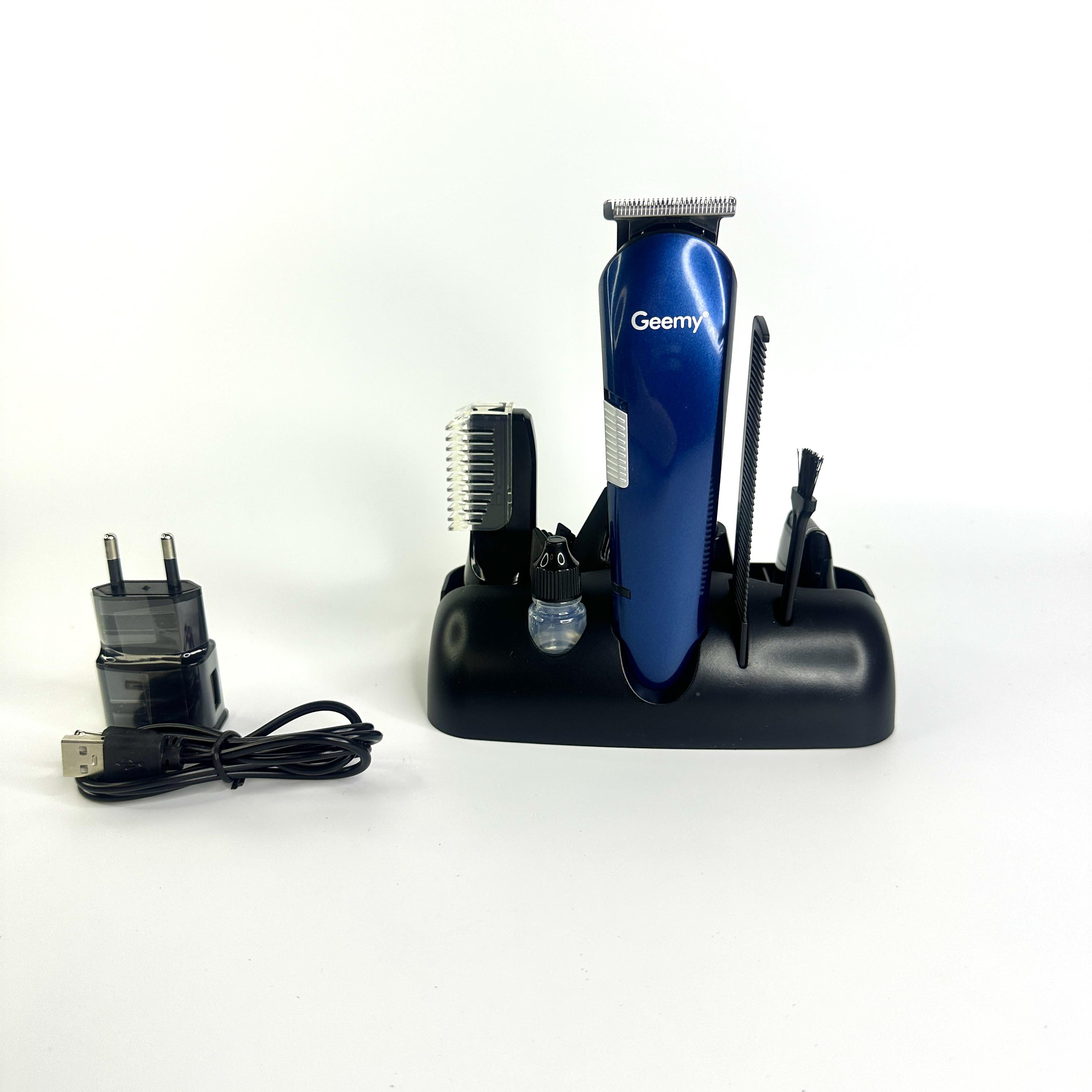 Машинка-триммер для стрижки Geemy аккумуляторная универсальная (GTM-659) - фото 11 Машинка-триммер для стрижки Geemy аккумуляторная универсальная (GTM-659) - фото 11