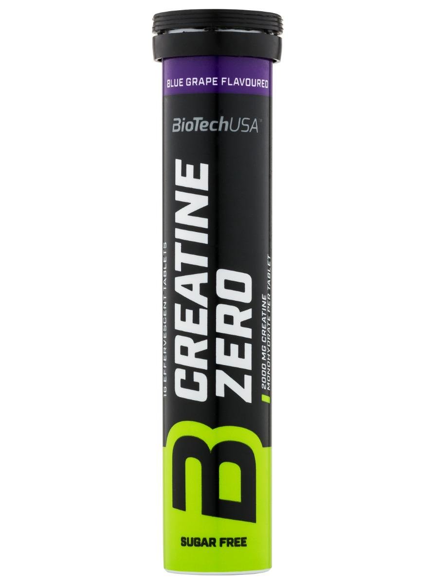 Креатин BioTech Creatine Zero Effervescent Blue Grape 18 tabs