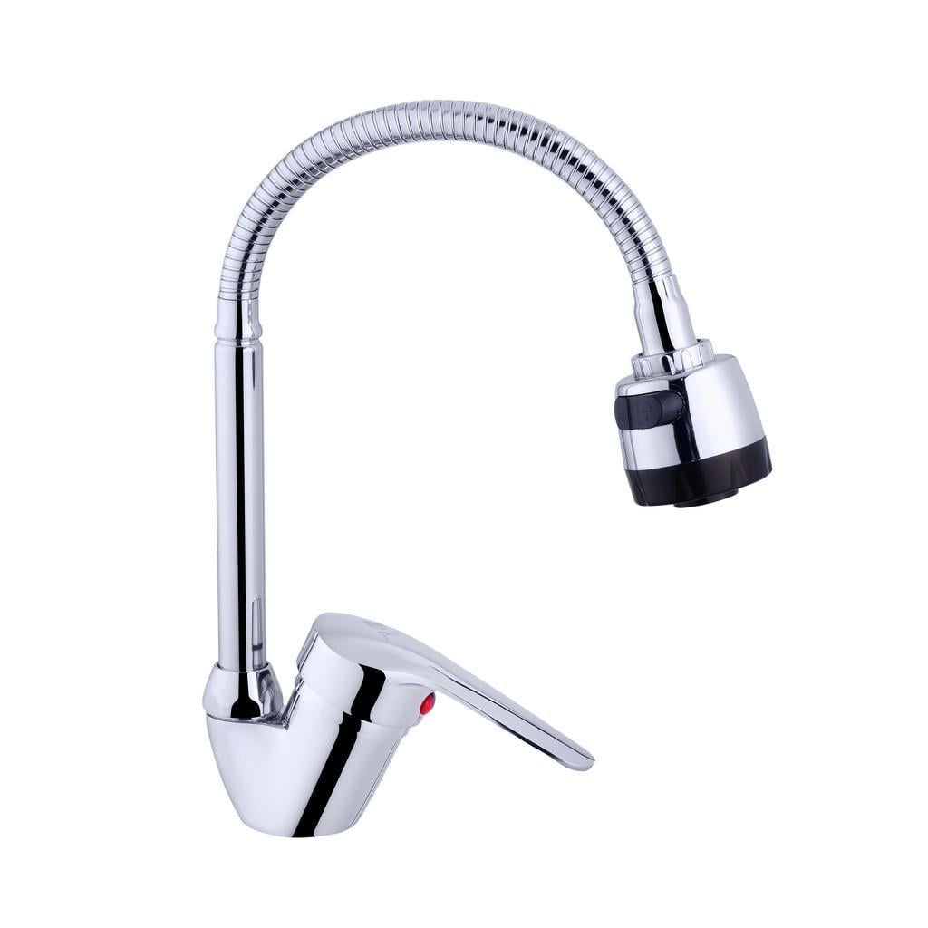 Смеситель для кухни Agua Sevilla C039 CV022345 с гибким изливом (37611)