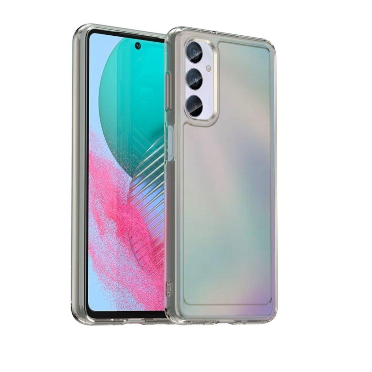 Протиударний чохол для Samsung Galaxy M54 5G Cosmic Clear Color 2 mm / Transparent Black