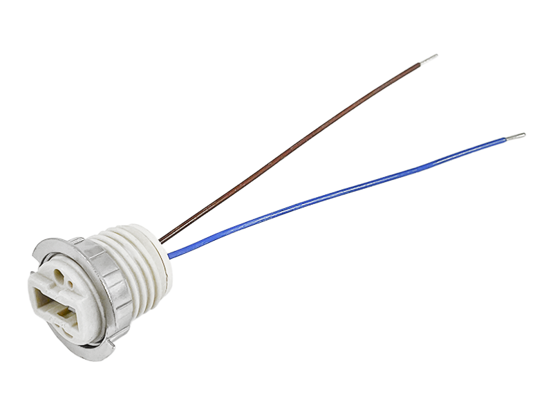 Патрон Lemanso LM2515 керамический G9 с гайкой (7438)