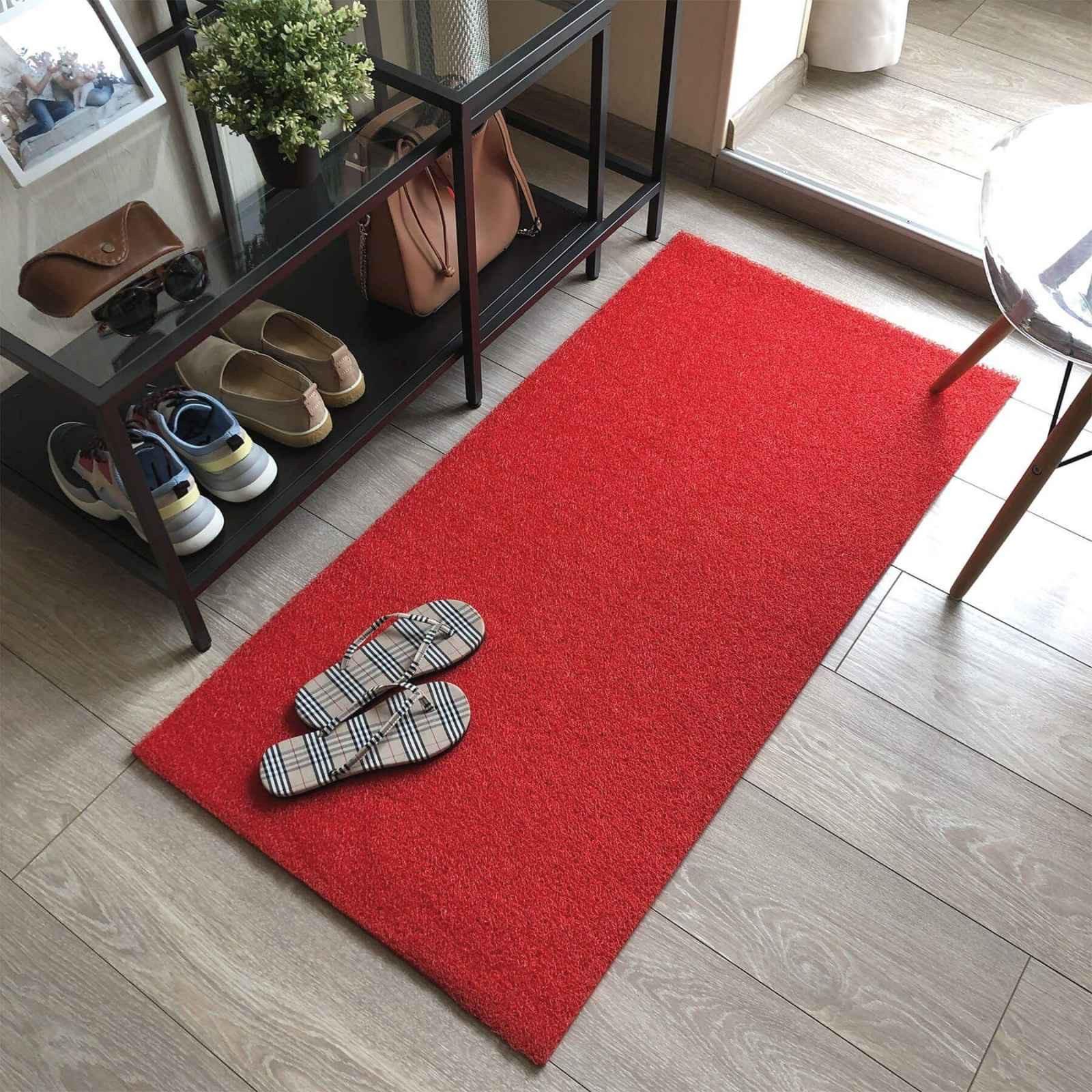 Напольное покрытие Петли ПВХ 12х1220 мм Красный - фото 2