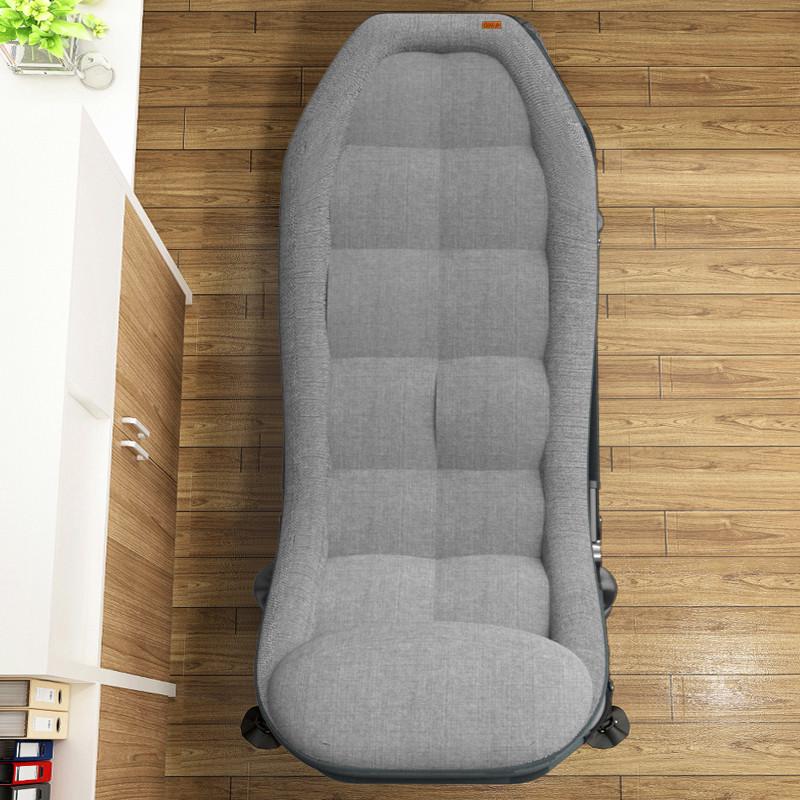 Кровать-шезлонг раскладная WCG FB-S15 матрас/подушка 5 положений 6 ножек 150 кг Серый - фото 3 Кровать-шезлонг раскладная WCG FB-S15 матрас/подушка 5 положений 6 ножек 150 кг Серый - фото 3