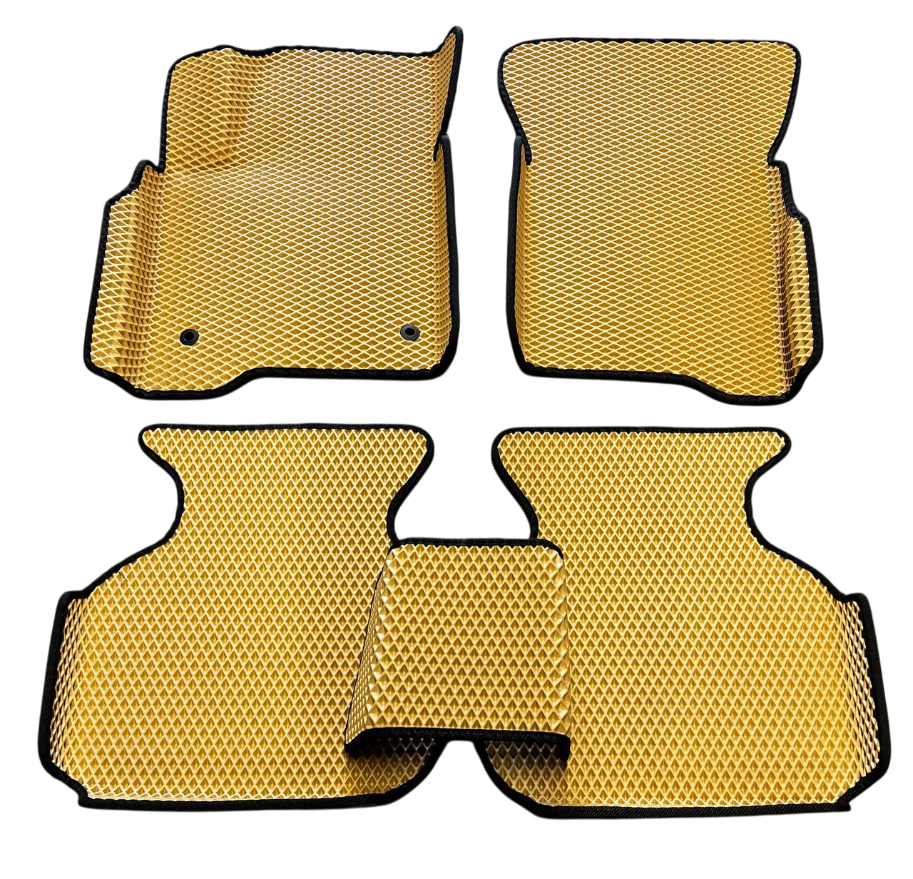 Коврики EVA с бортиками и 3Д лапой в салон для для Fiat Freemont 2011-2016 гг. Бежевый (2655616598)