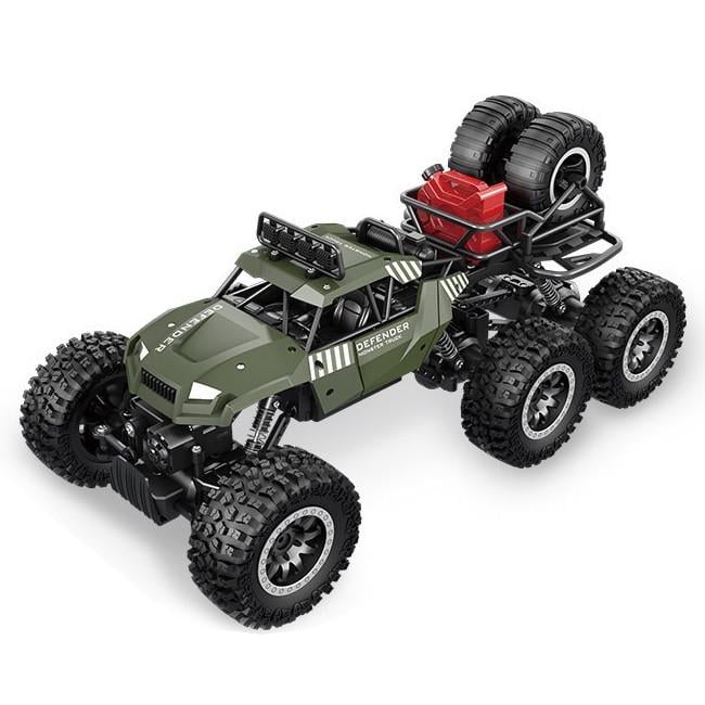 Игрушка на радиоуправлении RTR High Crawler детский трюковый внедорожник 1:14 6х6 Хаки (SUN2803)