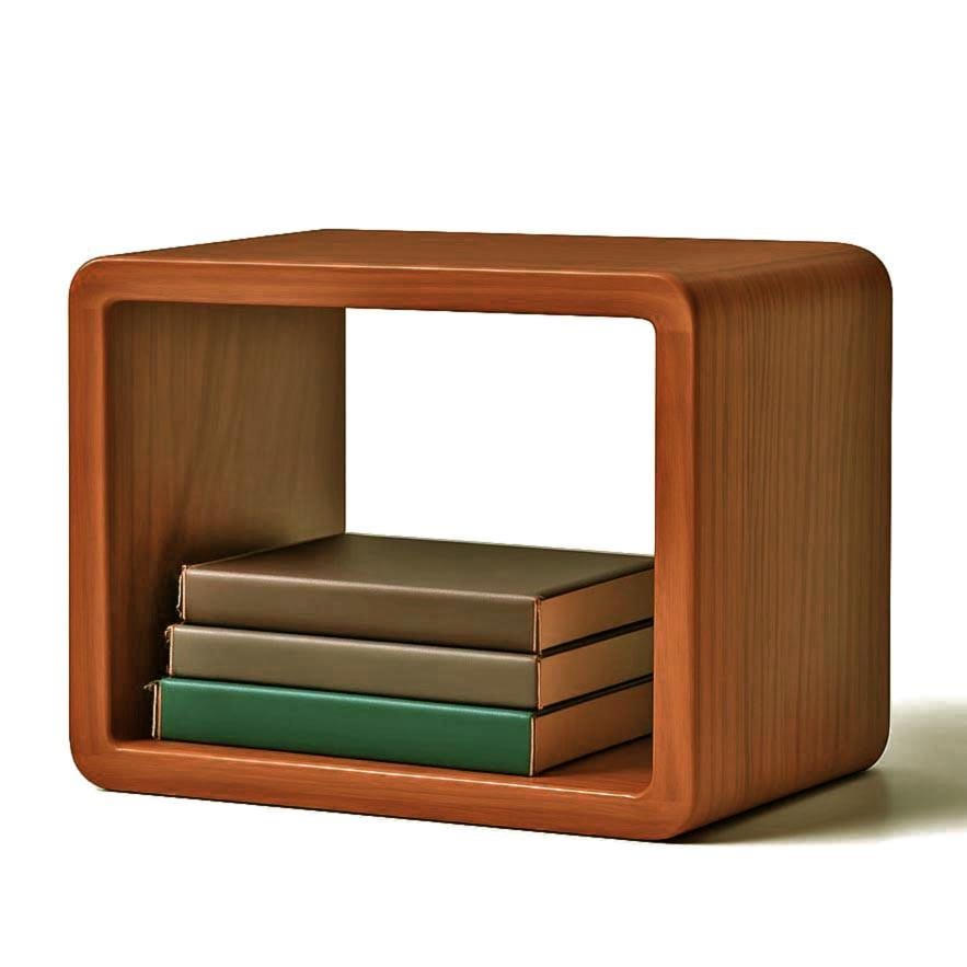 Полка книжная настольная из дерева Ринари Охра (КПА-010604)