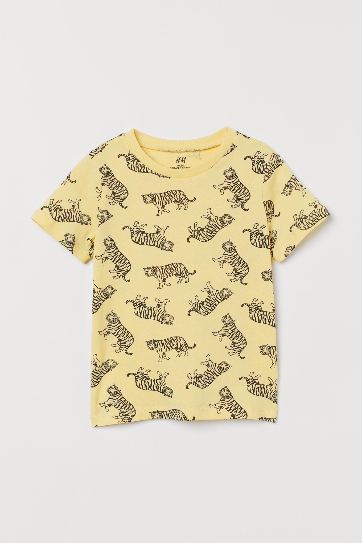 Футболка H&M р. 98-104 см Жовтий (S1107718076)