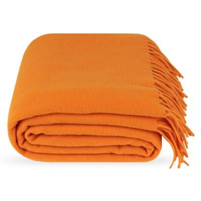 Плед овен 140х200 см Помаранчевий - фото 1 Плед овен 140х200 см Помаранчевий - фото 1